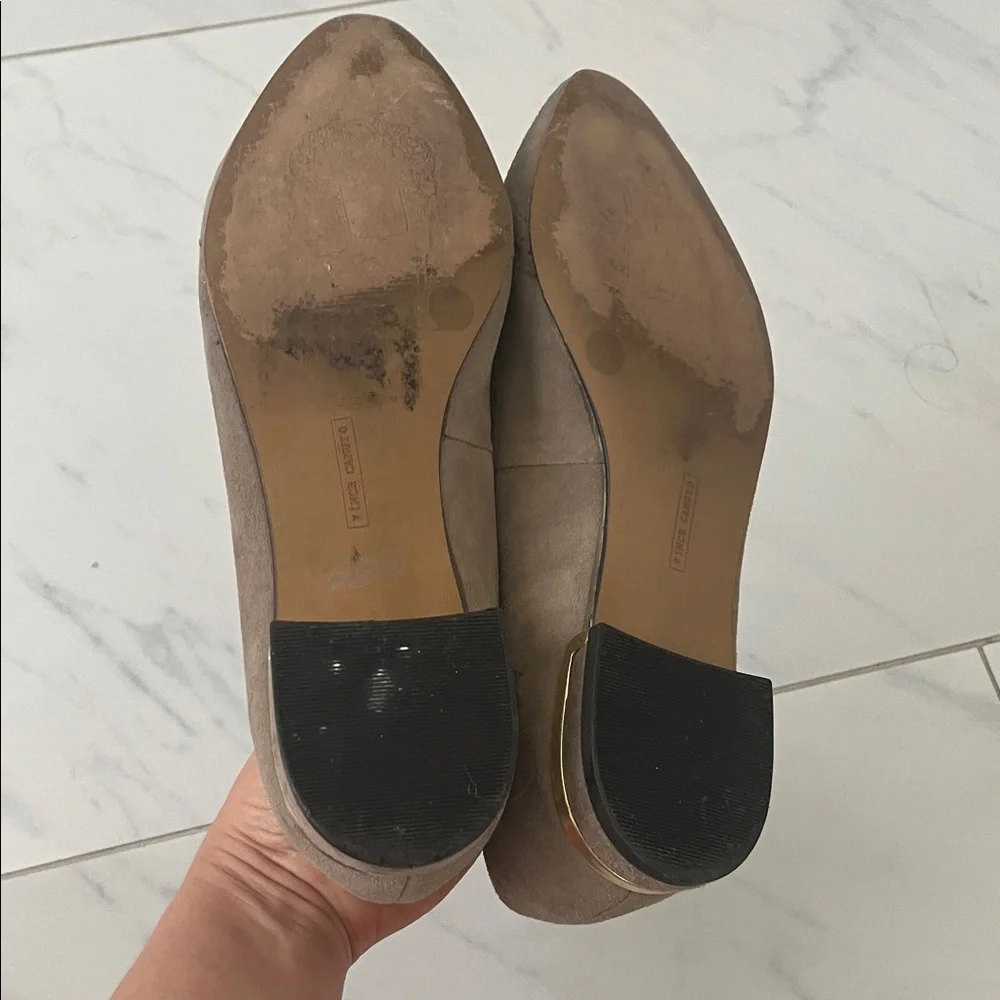 Vince Camuto Brown Tassel Loafers - Picture 6 of 8